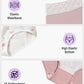 Soft Cotton High-Waist Panties 6-Pack: Charming Heart Print Briefs