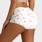 Soft Cotton High-Waist Panties 6-Pack: Charming Heart Print Briefs