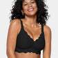 SheCurve Soft Full Coverage Scalloped Wireless Jelly Bra for All-Day Comfort