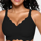 SheCurve Soft Full Coverage Scalloped Wireless Jelly Bra for All-Day Comfort
