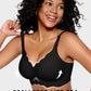 SheCurve Soft Full Coverage Scalloped Wireless Jelly Bra for All-Day Comfort