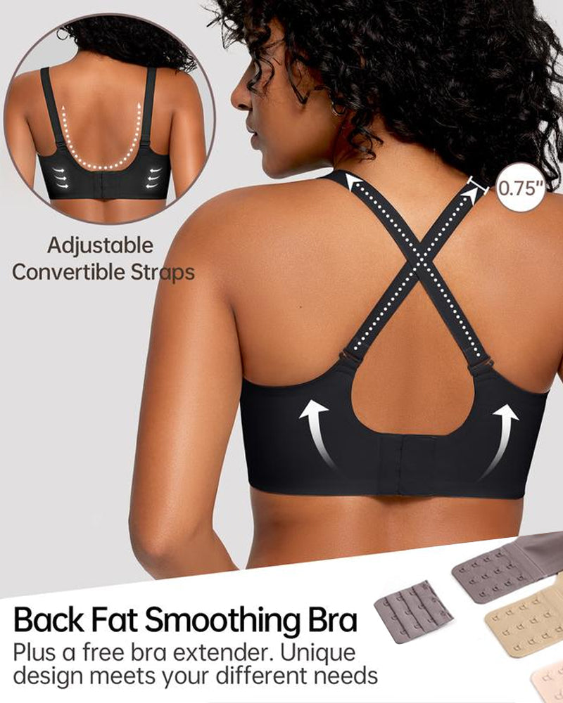 SheCurve Soft Full Coverage Scalloped Wireless Jelly Bra for All-Day Comfort