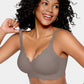 SheCurve Soft Full Coverage Scalloped Wireless Jelly Bra for All-Day Comfort