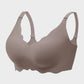 SheCurve Soft Full Coverage Scalloped Wireless Jelly Bra for All-Day Comfort