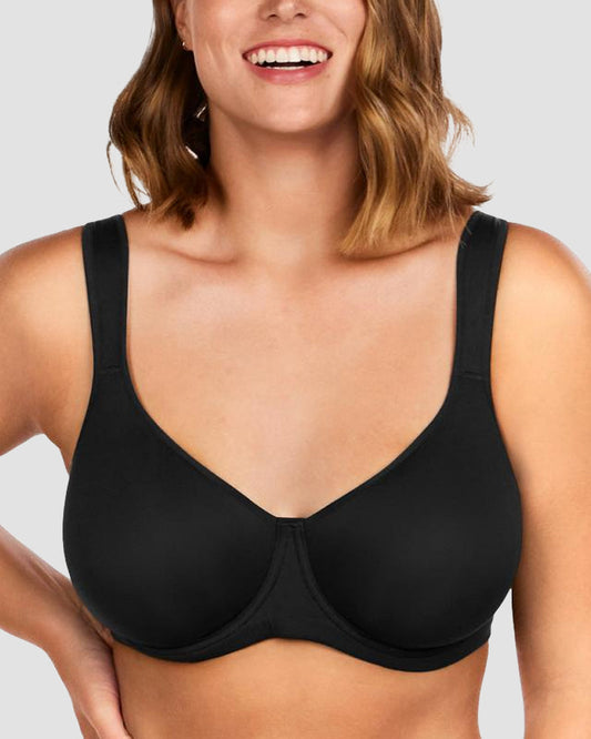 Comfortable Everyday Plus Size Full Coverage Unlined Minimizer Bra