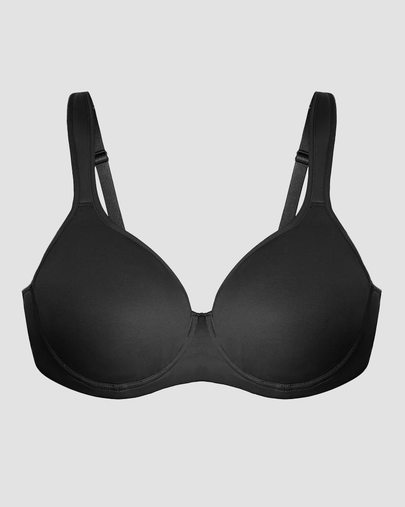 Comfortable Everyday Plus Size Full Coverage Unlined Minimizer Bra