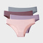 Ultimate Comfort 4-Pack Soft Breathable Low-Waist Cotton Briefs for Women