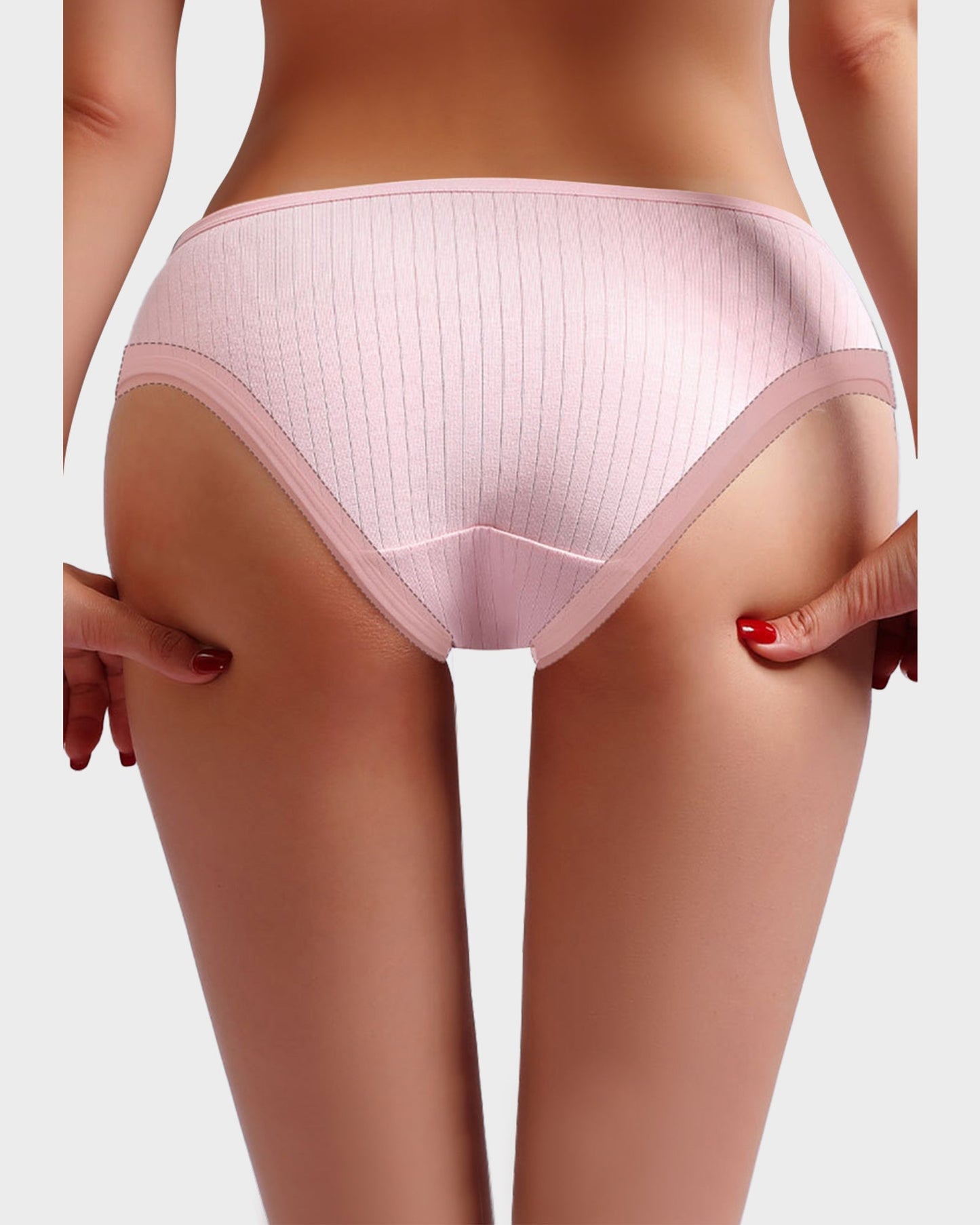 Ultimate Comfort 4-Pack Soft Breathable Low-Waist Cotton Briefs for Women