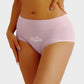 Soft Cotton High-Waist Panties 6-Pack: Charming Heart Print Briefs