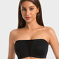 SheCurve Ultimate Strapless Anti-Slip Full Coverage Bandeau Bra Seamless Support