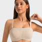 SheCurve Ultimate Strapless Anti-Slip Full Coverage Bandeau Bra Seamless Support