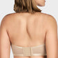 Ultimate Invisible Support Strapless Mesh Underwire Balconette Bra for Women