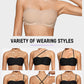 Comfortable Seamless Strapless Wireless Padded Bandeau Bra for Women