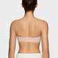 Comfortable Seamless Strapless Wireless Padded Bandeau Bra for Women