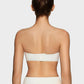 Comfortable Seamless Strapless Wireless Padded Bandeau Bra for Women