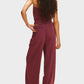Women's Chic Striped Tube Top & Wide-Leg Pants Two-Piece Set - Casual Summer Comfort