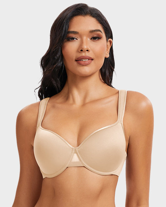 Ultimate Supportive Underwire Full Coverage Bra for Everyday Comfort and Shaping