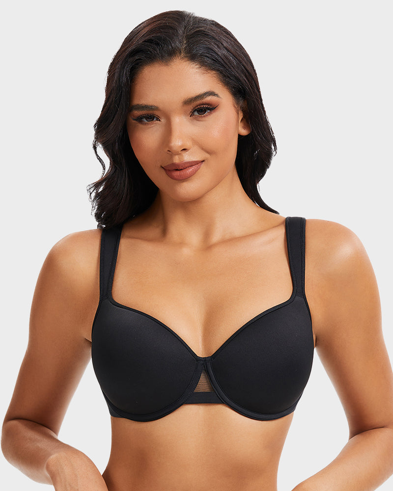 Ultimate Supportive Underwire Full Coverage Bra for Everyday Comfort and Shaping