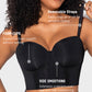Invisible Low Back Strapless Push Up Bra for Backless Outfits, Ultimate Comfort