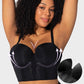 Invisible Low Back Strapless Push Up Bra for Backless Outfits, Ultimate Comfort