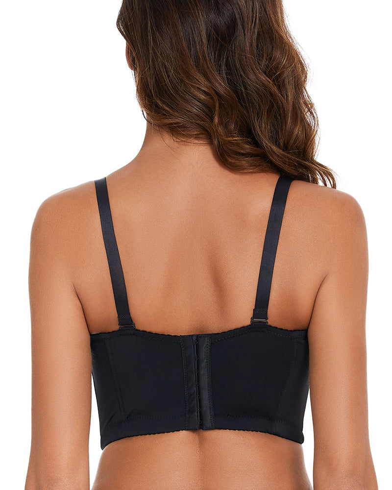 Invisible Low Back Strapless Push Up Bra for Backless Outfits, Ultimate Comfort
