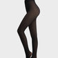 Cozy Translucent Fleece Lined Tights: Warm, Shaping, Skin-Tone Winter Hosiery