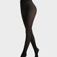 Cozy Translucent Fleece Lined Tights: Warm, Shaping, Skin-Tone Winter Hosiery