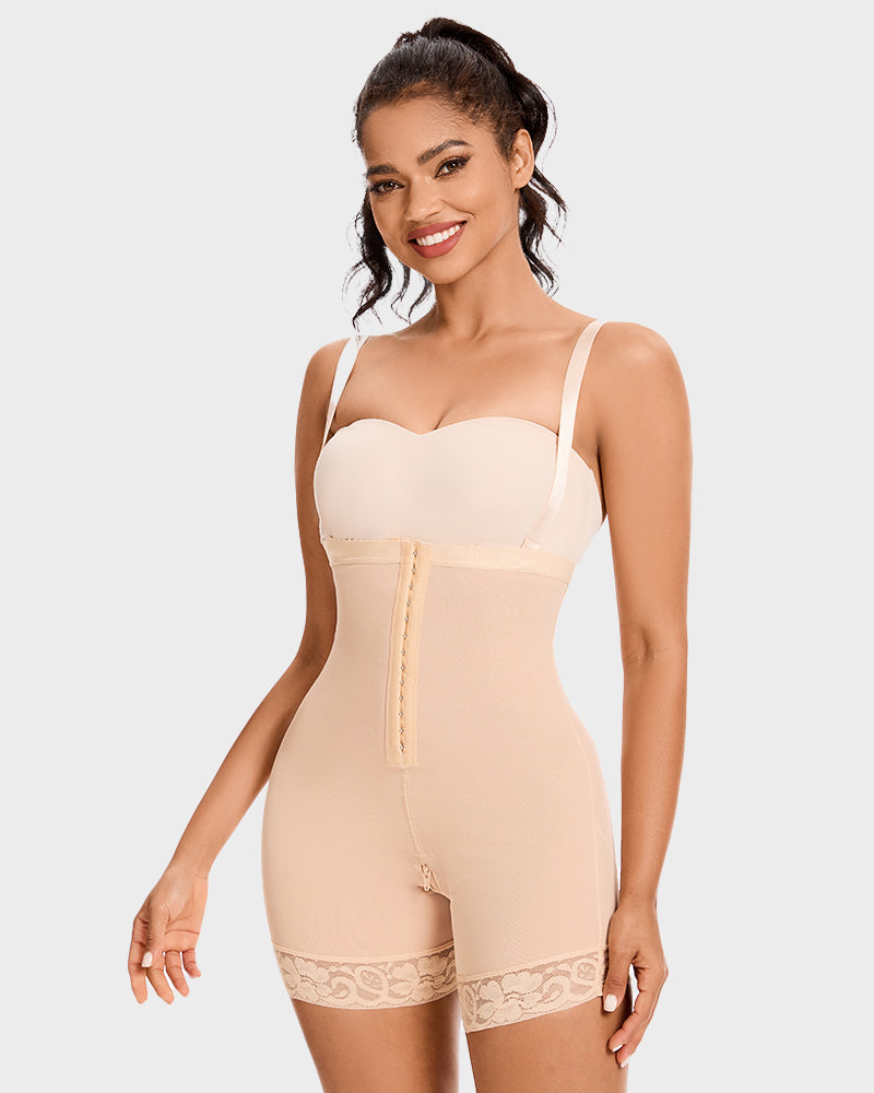Premium Tummy Control Butt Lifter Shapewear Bodysuit - Full Body Faja