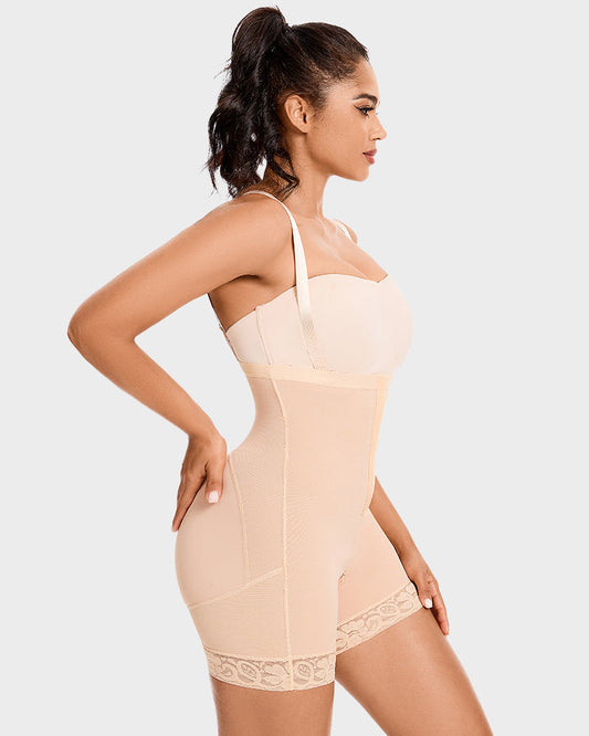 Premium Tummy Control Butt Lifter Shapewear Bodysuit - Full Body Faja