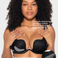 SheCurve Invisible U-Shaped Backless Push-Up Bra for Ultimate Smooth Lift