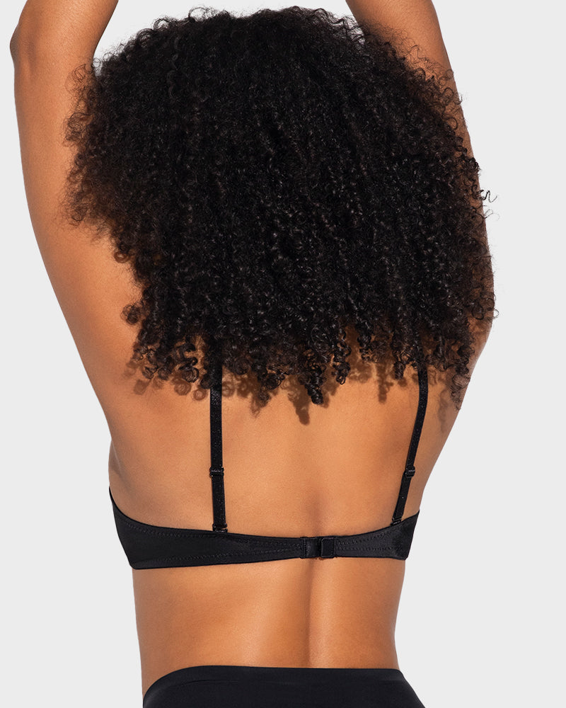 SheCurve Invisible U-Shaped Backless Push-Up Bra for Ultimate Smooth Lift
