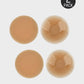 Seamless Ultra-Thin Invisible Silicone Nipple Covers for Smooth Look (2 Pairs)