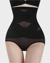 Ultra High Waist Tummy Control Mesh Shaping Panty Invisible Firm Support