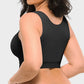 Comfortable Unlined Front-Close Wireless Back Support Bra for Everyday Wear