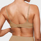 Comfortable Unlined Plunge Balconette Bra with Underwire for Everyday Support