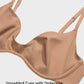 Comfortable Unlined Plunge Balconette Bra with Underwire for Everyday Support