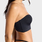 Comfortable Wire-Free U-Plunge Strapless Bra with Multiway Convertible Straps