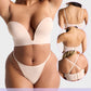 Comfortable Wire-Free U-Plunge Strapless Bra with Multiway Convertible Straps