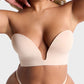 Comfortable Wire-Free U-Plunge Strapless Bra with Multiway Convertible Straps