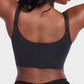 Ultra-Comfort Wireless V-Neck Smoothing Bra with Back & Side Support