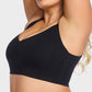 Ultra-Comfort Wireless V-Neck Smoothing Bra with Back & Side Support
