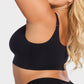 Ultra-Comfort Wireless V-Neck Smoothing Bra with Back & Side Support