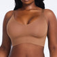 Ultra-Comfort Wireless V-Neck Smoothing Bra with Back & Side Support