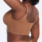 Ultra-Comfort Wireless V-Neck Smoothing Bra with Back & Side Support