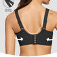 Comfort-Fit Wireless V-Neck Jelly Push-Up Bra for Full Coverage Support