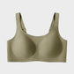 Wireless Full Coverage Jelly Bra with Breathable Straps for Ultimate Comfort