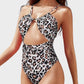 Women's One Piece Flattering Cheeky High Cut Out Cute Swimsuit