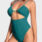 Women's One Piece Flattering Cheeky High Cut Out Cute Swimsuit