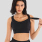 Women's Plus Size Zip-Front High Impact Sports Bra: Ultimate Support & Comfort