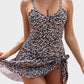 Stylish Plus Size Tummy Control One-Piece Swimsuit for Women, Slimming Fit